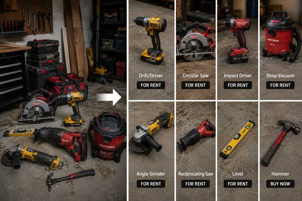 Tool rental company