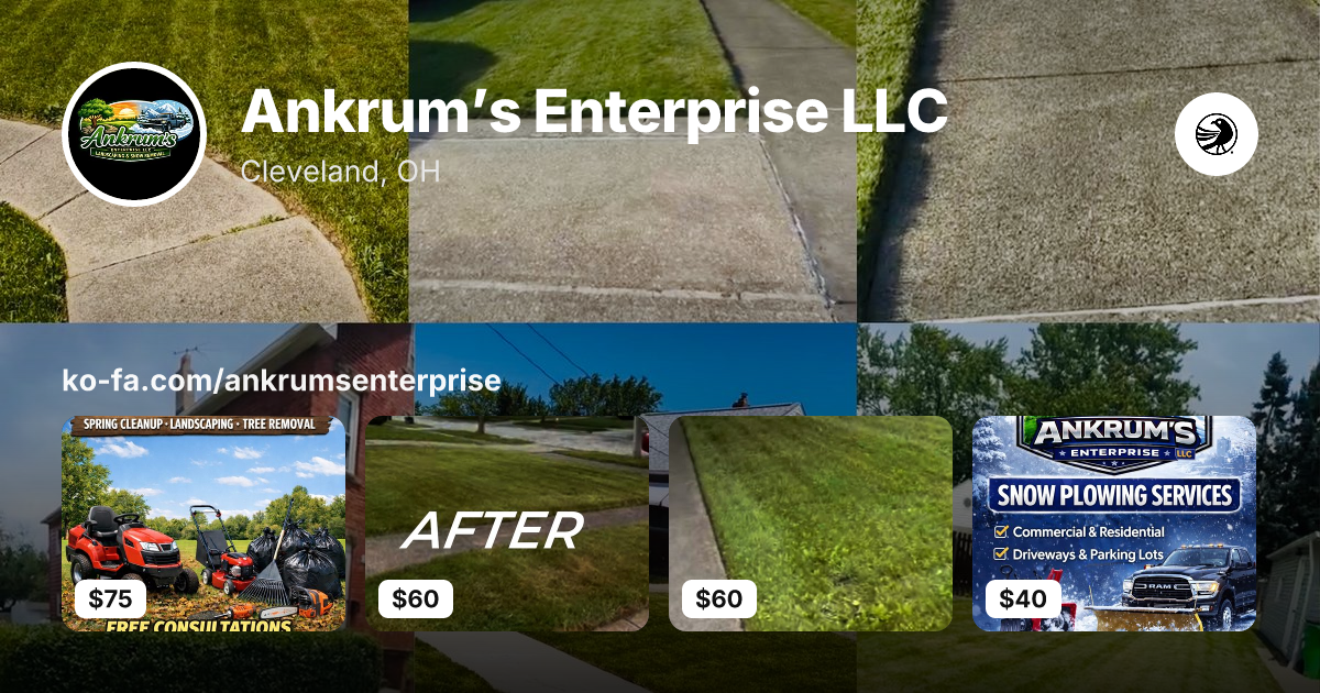 The Kofa business page for Ankrum’s Enterprise LLC