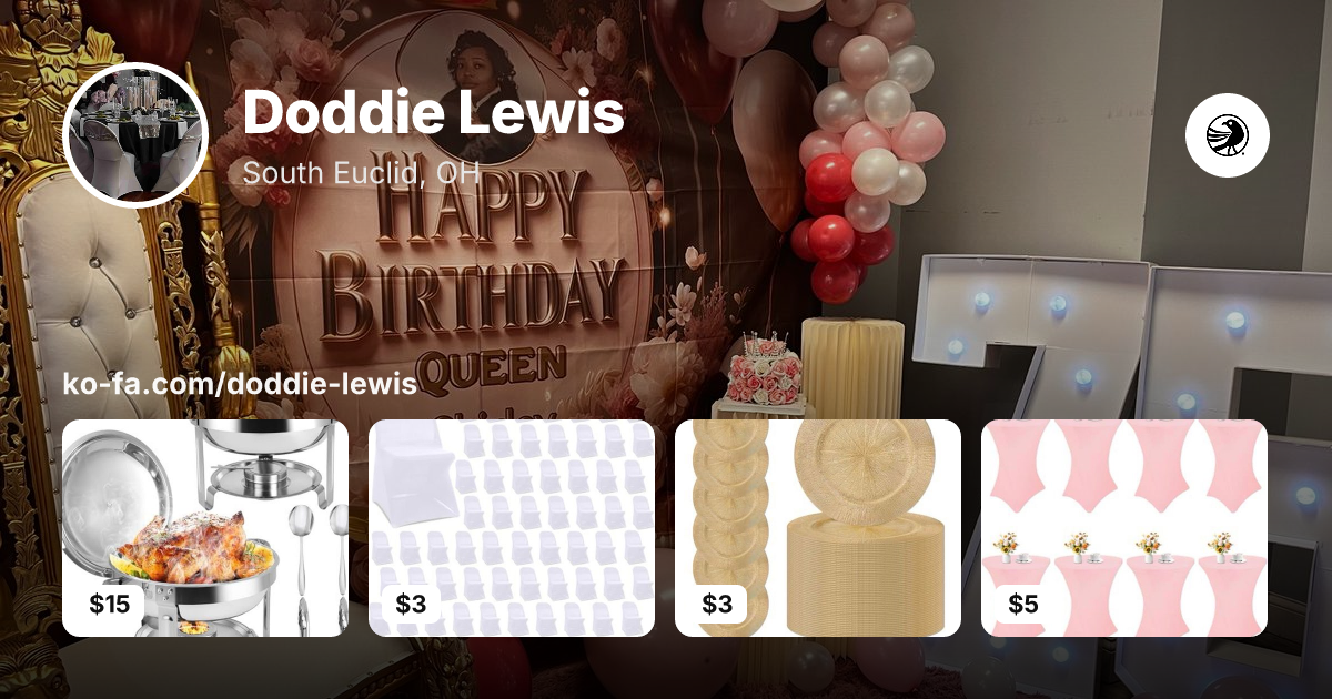 The Kofa business page for Doddie Lewis